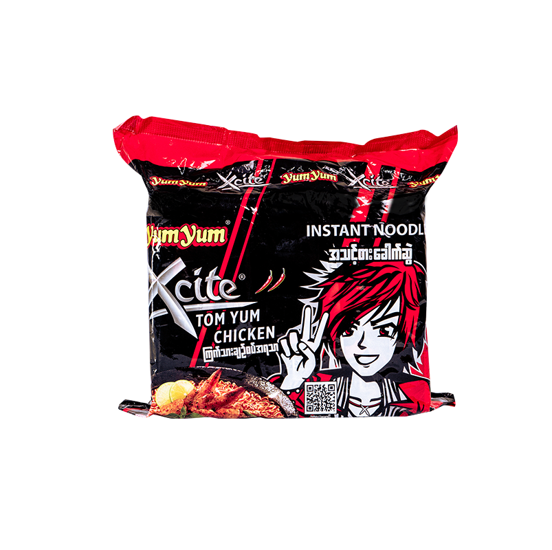 Makroclick YUM YUM XCITE Tom Yum Chicken 70G x 5